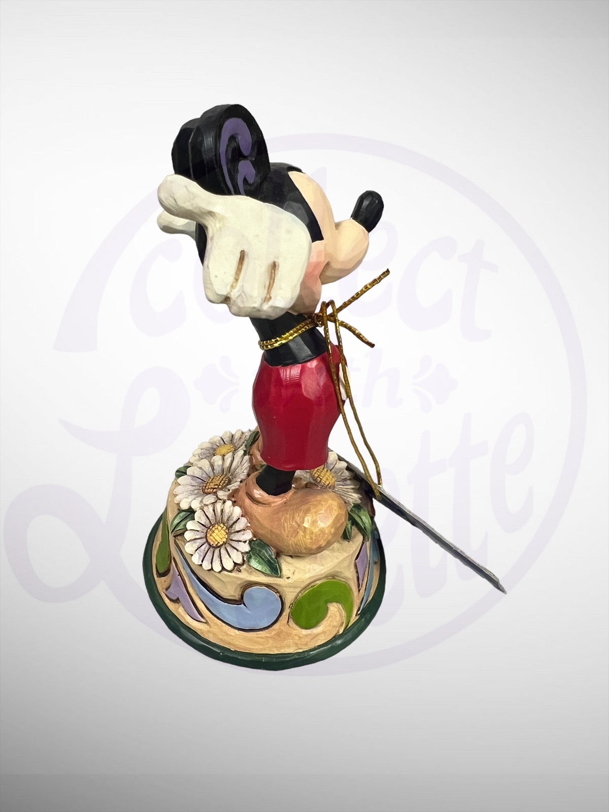 Jim Shore Disney Traditions - April Mickey Mouse Figurine